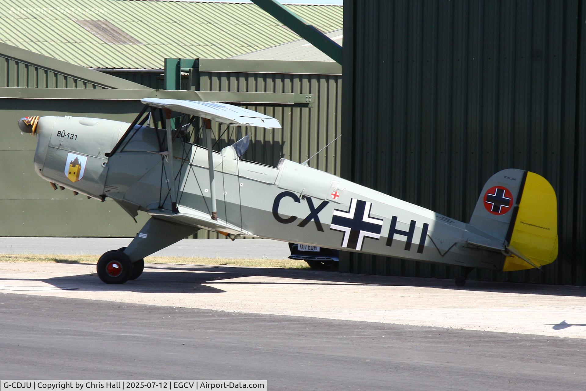 G-CDJU, 1954 CASA 1-131E Jungmann C/N 1078, Sleapkosh 2025