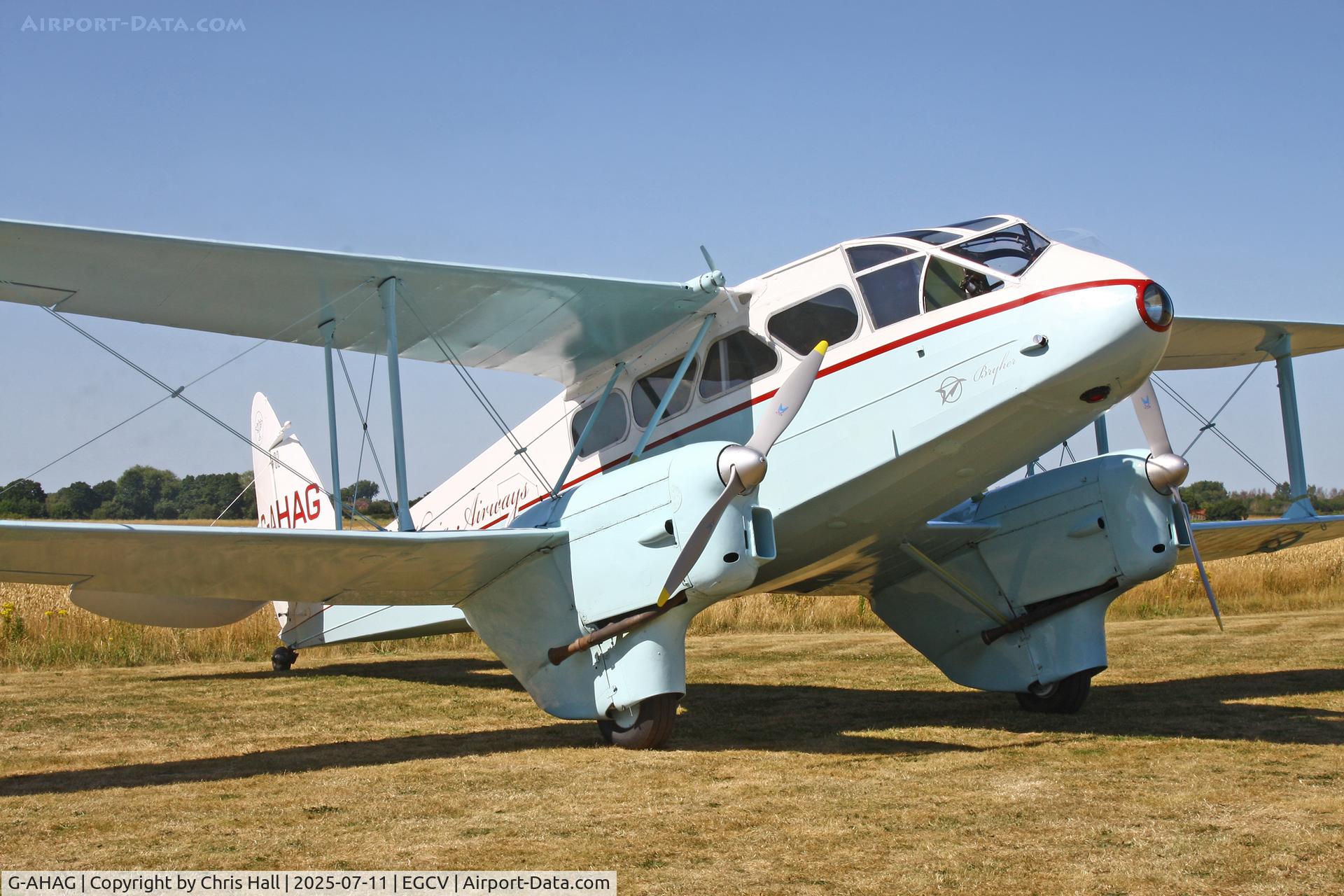 G-AHAG, 1945 De Havilland DH-89A Dominie I/Dragon Rapide C/N 6926, Sleapkosh 2025