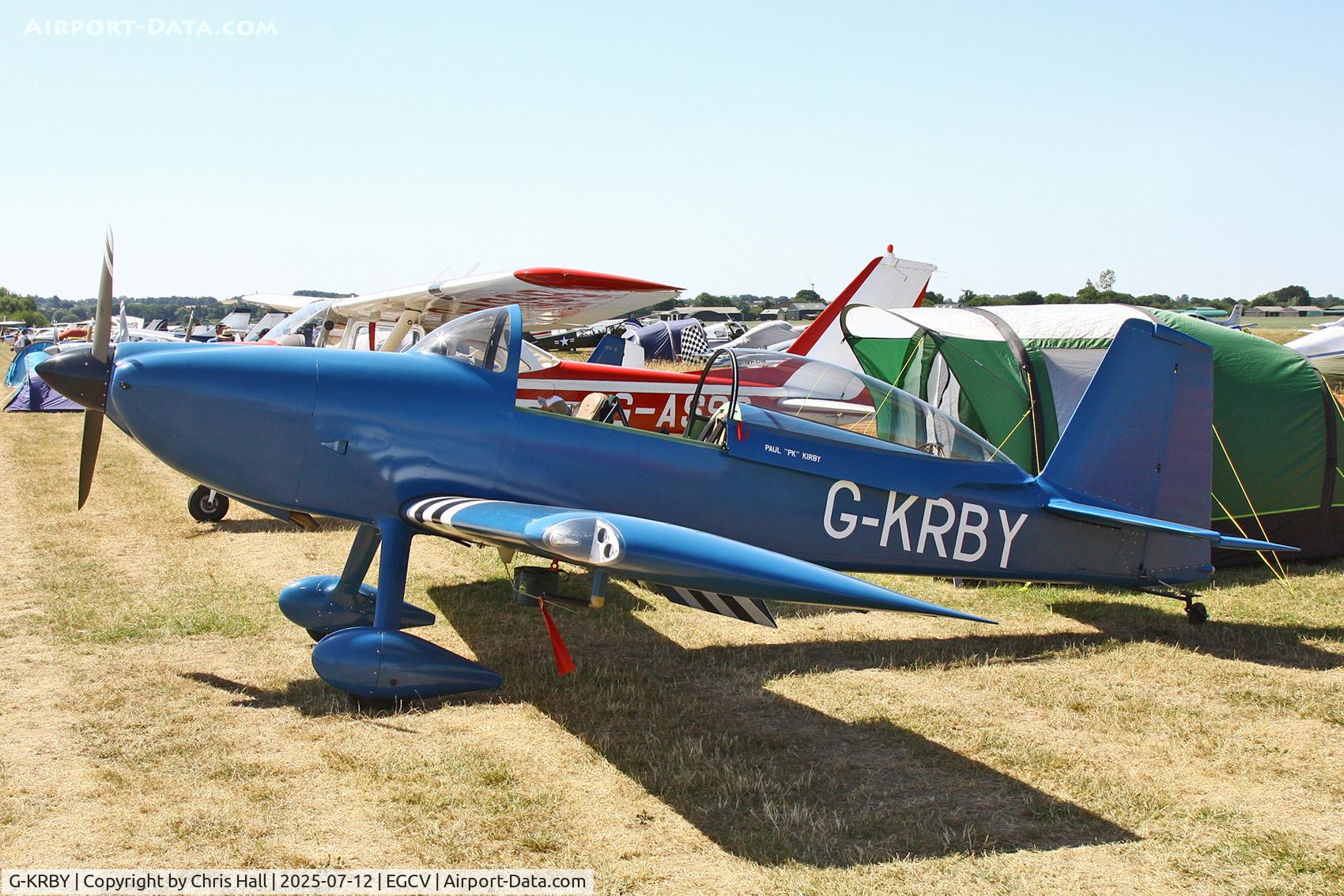 G-KRBY, 2017 Vans RV-8 C/N LAA 303-15238, Sleapkosh 2025