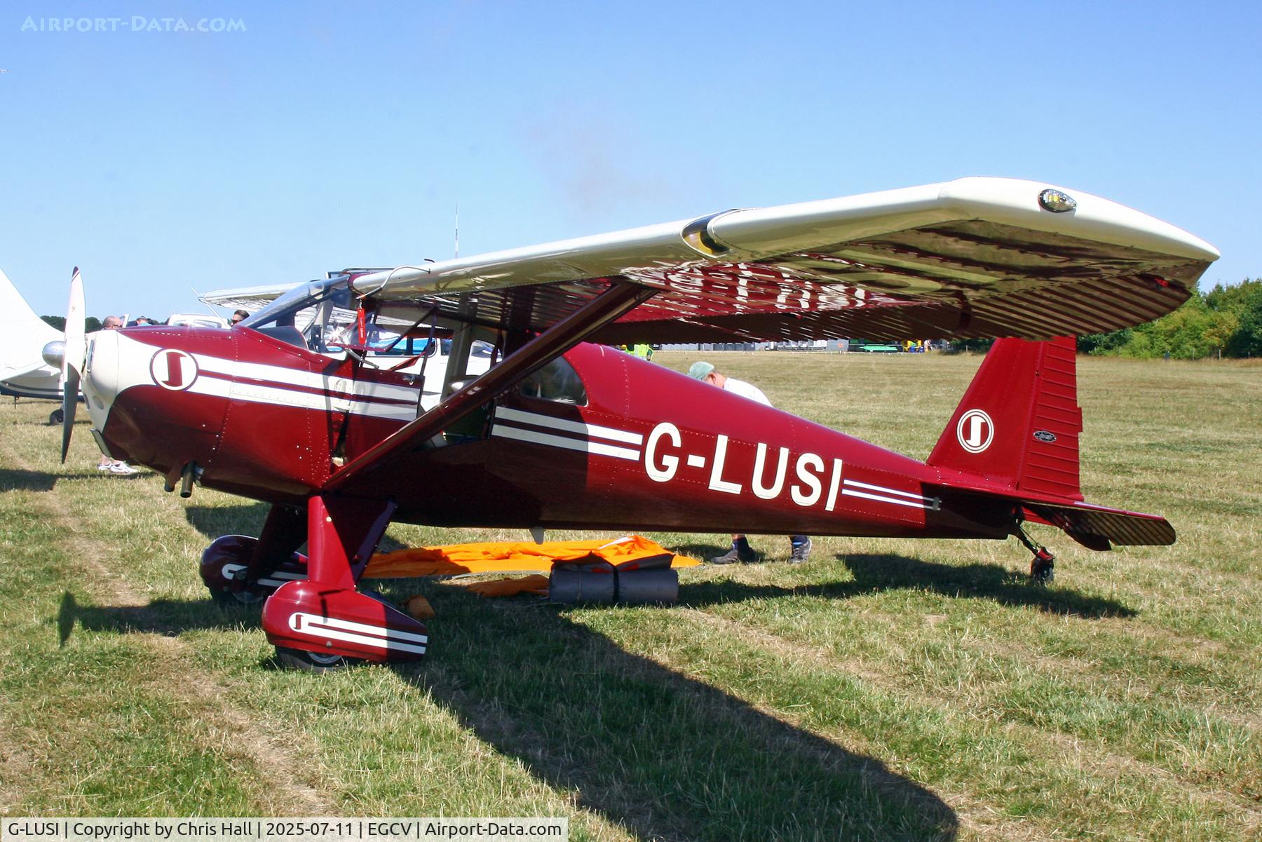 G-LUSI, 1951 Luscombe 8F Silvaire C/N 6770, Sleapkosh 2025