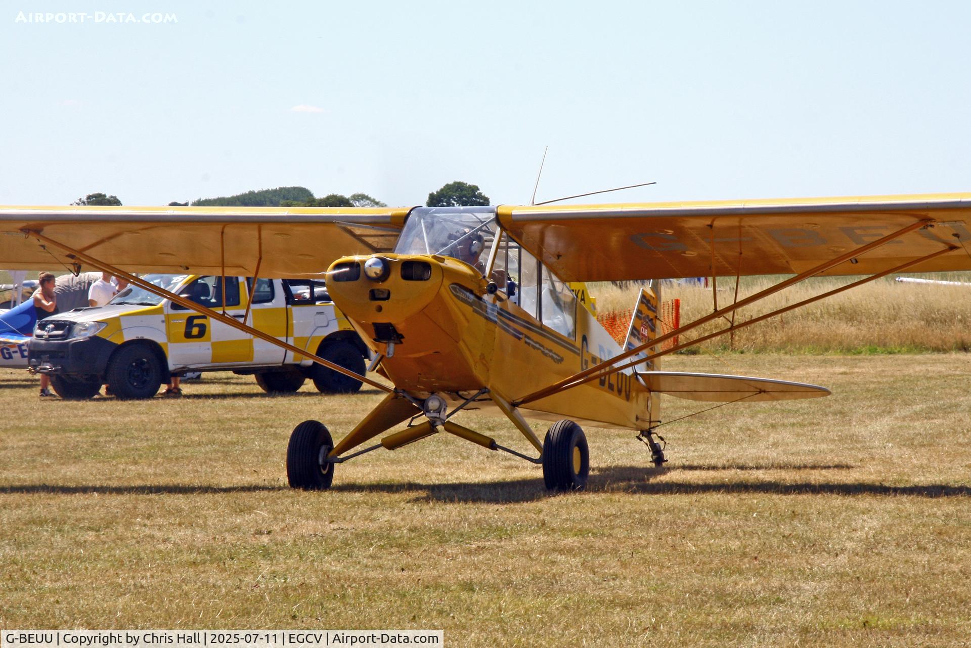 G-BEUU, 1951 Piper L-18C Super Cub (PA-18-95) C/N 18-1551, Sleapkosh 2025