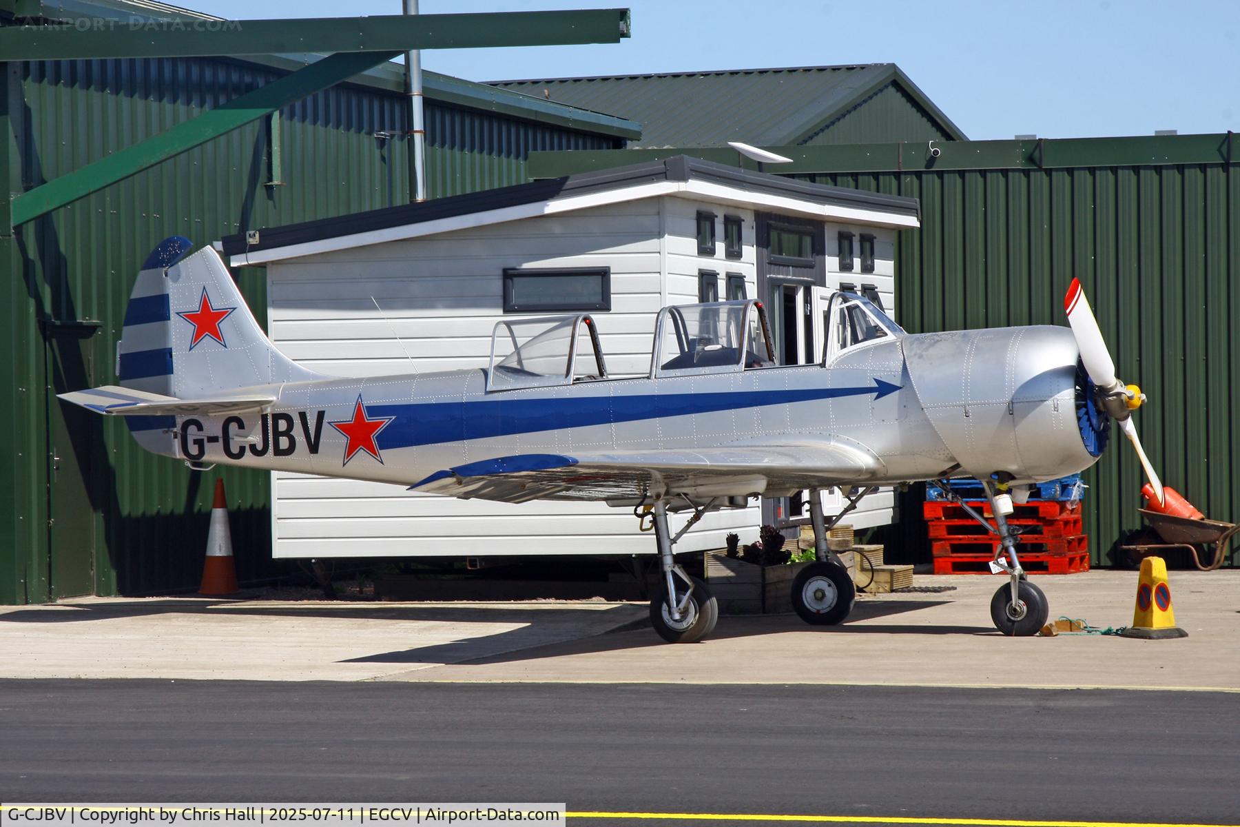 G-CJBV, 1986 Bacau Yak-52 C/N 867203, Sleapkosh 2025
