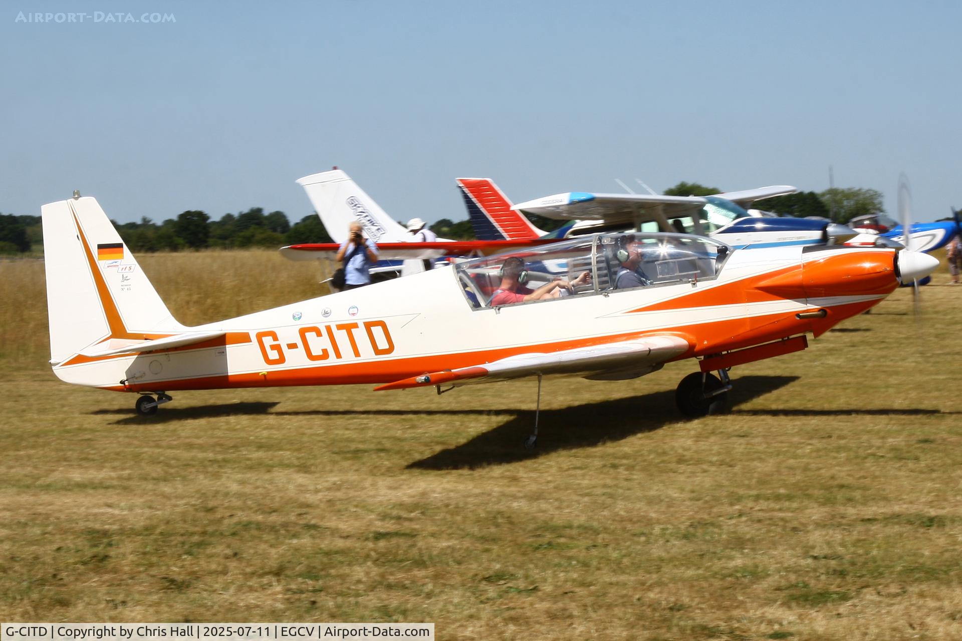 G-CITD, 1972 Sportavia-Putzer Fournier RF-4D C/N 5115, Sleapkosh 2025