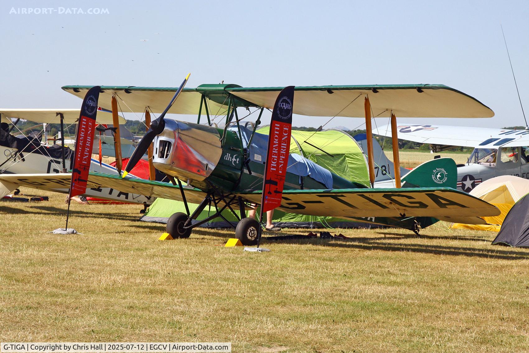 G-TIGA, 1955 De Havilland DH-82A Tiger Moth II C/N 83547, Sleapkosh 2025