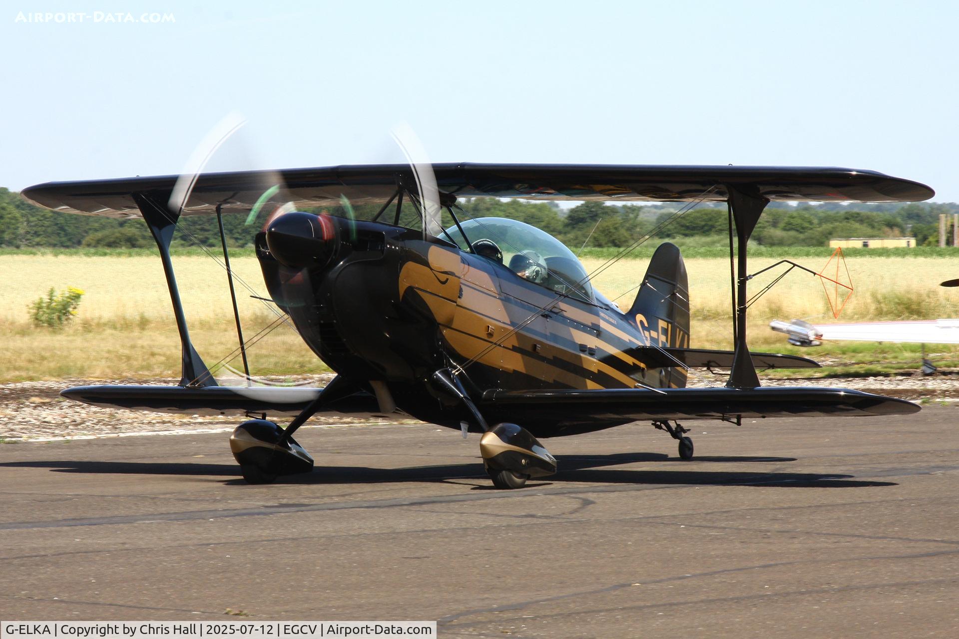 G-ELKA, 1981 Christen Eagle II C/N 0001 (G-ELKA), Sleapkosh 2025