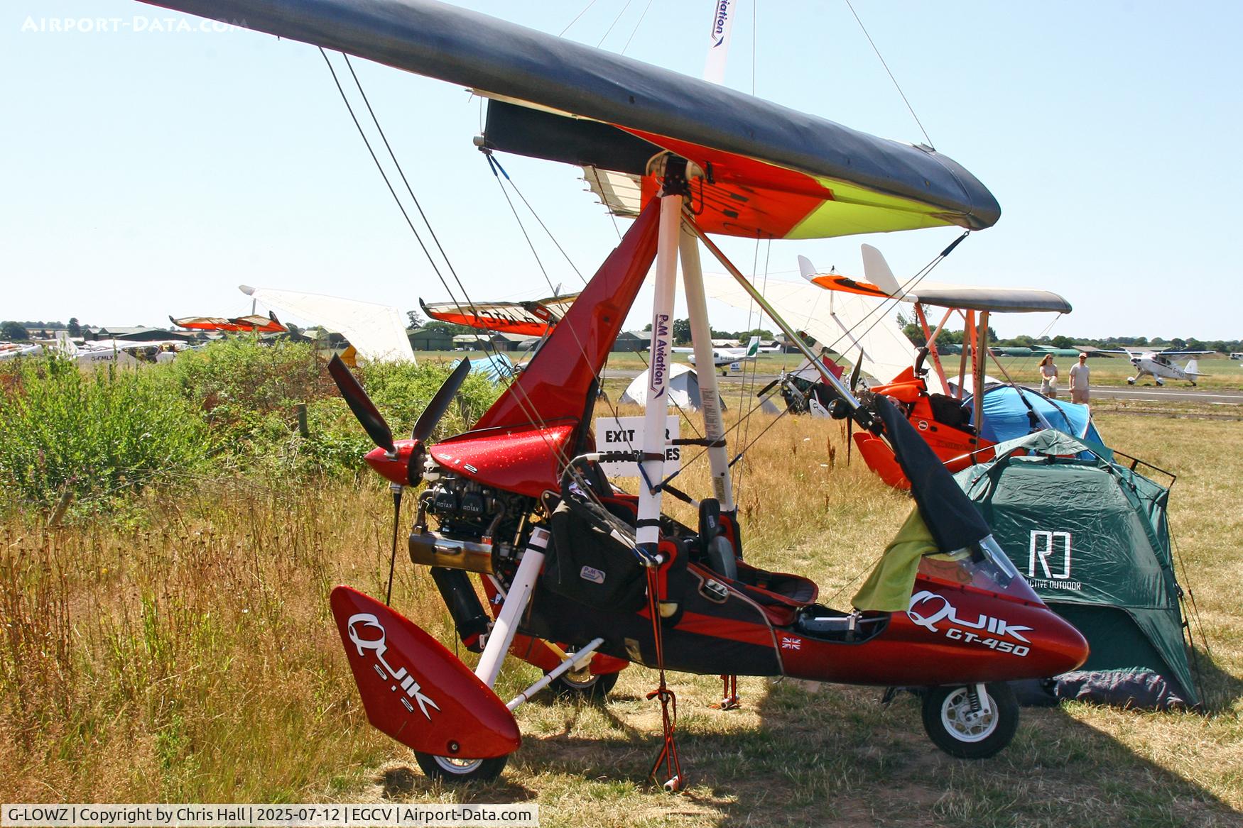 G-LOWZ, 2011 P&M Aviation Quik GT450 C/N 8599, Sleapkosh 2025