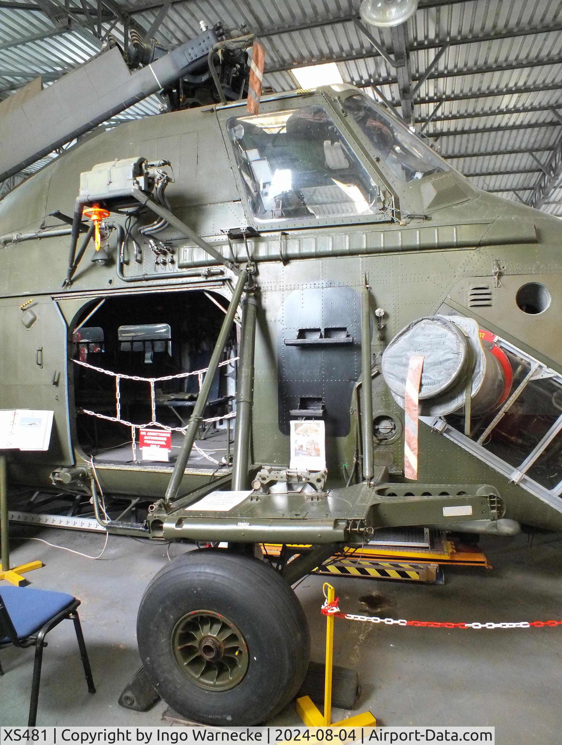 XS481, 1963 Westland Wessex HU.5 C/N WA155, Westland Wessex HU5 at the Aeroventure South Yorkshire Aircraft Museum, Doncaster