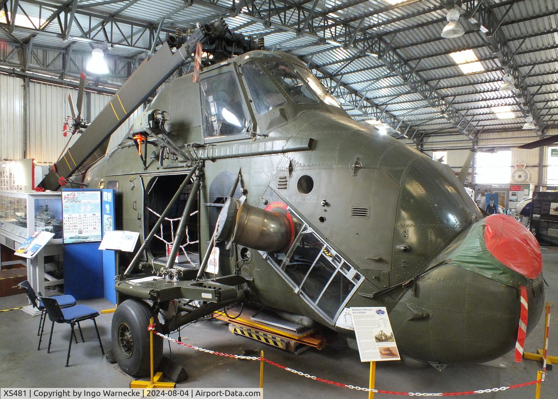 XS481, 1963 Westland Wessex HU.5 C/N WA155, Westland Wessex HU5 at the Aeroventure South Yorkshire Aircraft Museum, Doncaster