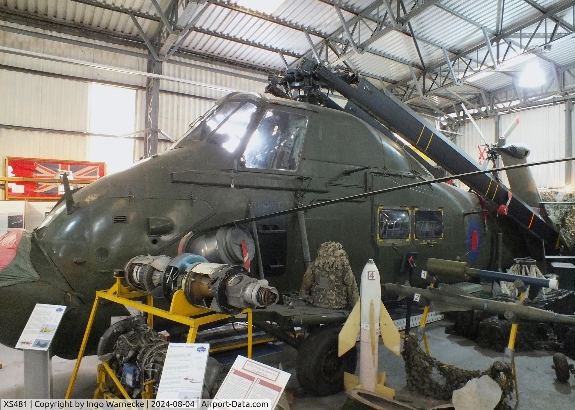 XS481, 1963 Westland Wessex HU.5 C/N WA155, Westland Wessex HU5 at the Aeroventure South Yorkshire Aircraft Museum, Doncaster