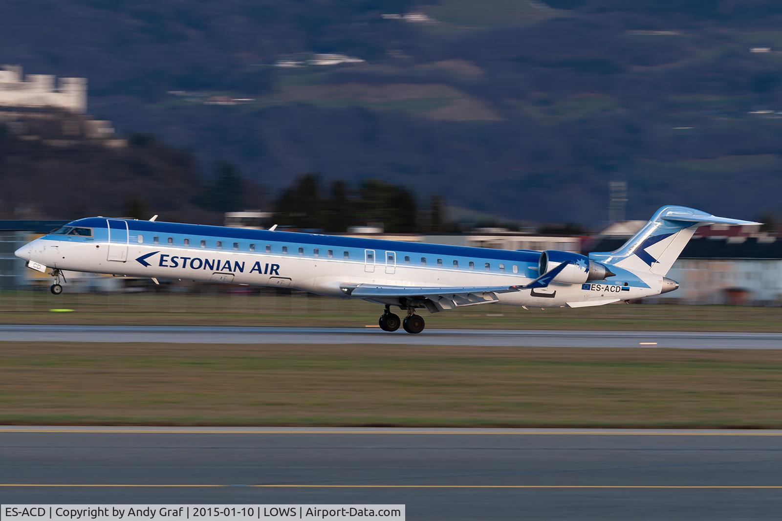 ES-ACD, 2011 Bombardier CRJ-900LR (CL-600-2D24) C/N 15276, Estonian Air CRJ900