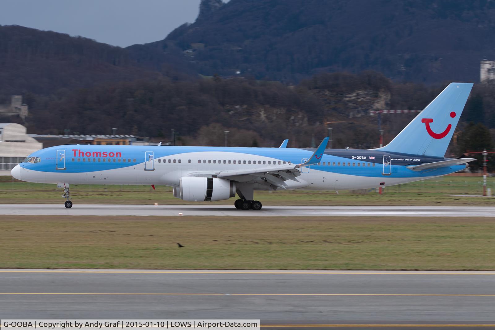 G-OOBA, 2000 Boeing 757-28A C/N 32446, Thomson 757-200