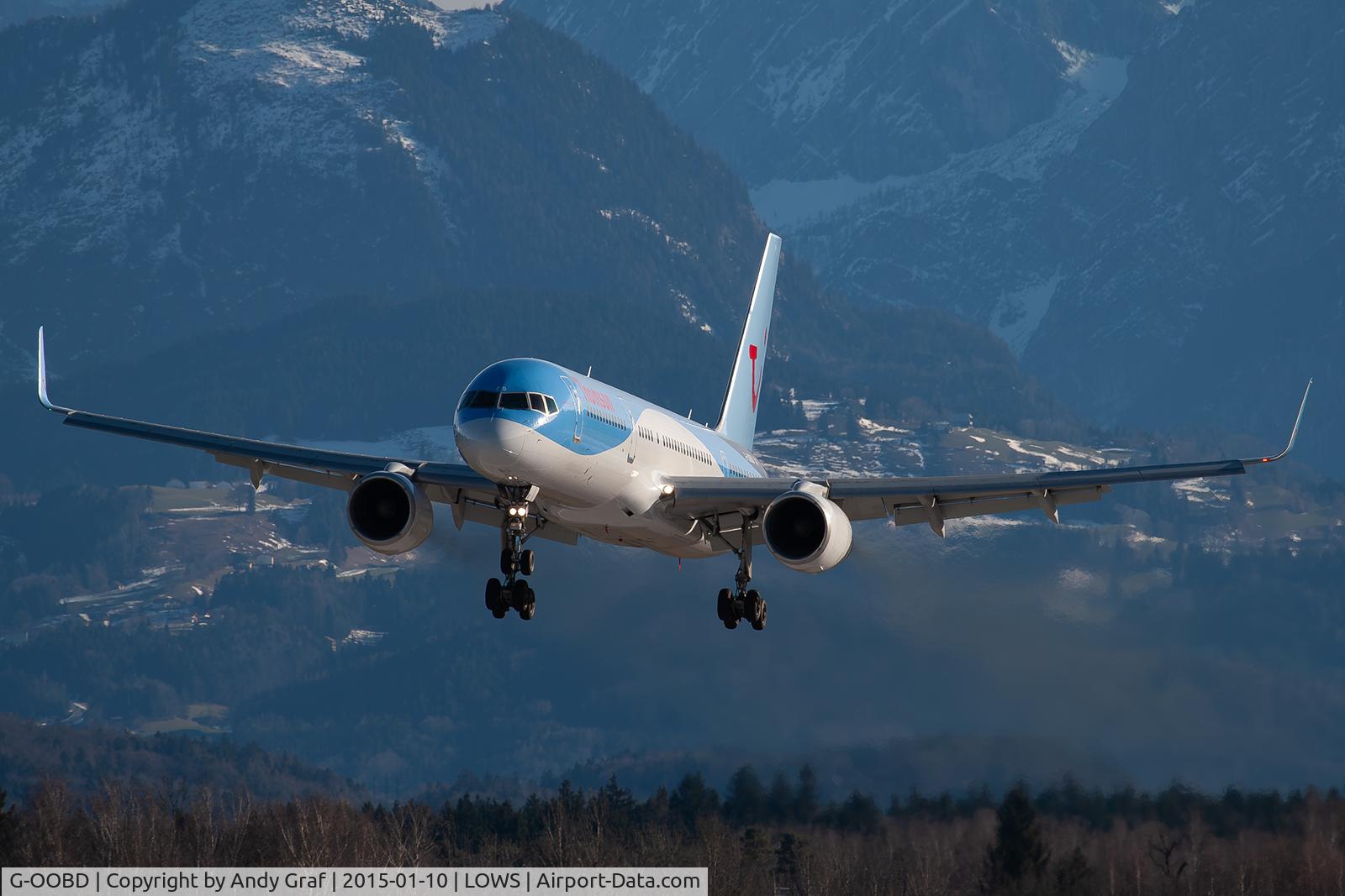 G-OOBD, 2003 Boeing 757-28A C/N 33099, Thomson 757-200