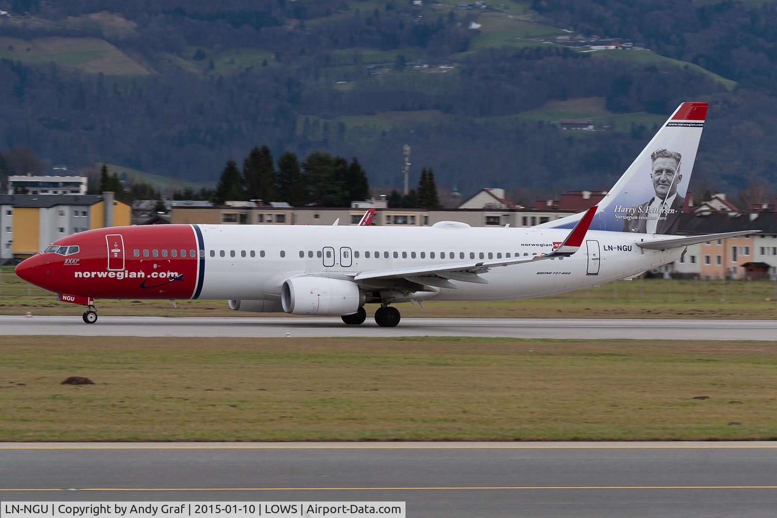LN-NGU, 2014 Boeing 737-8JP C/N 39030, Norwegian 737-800