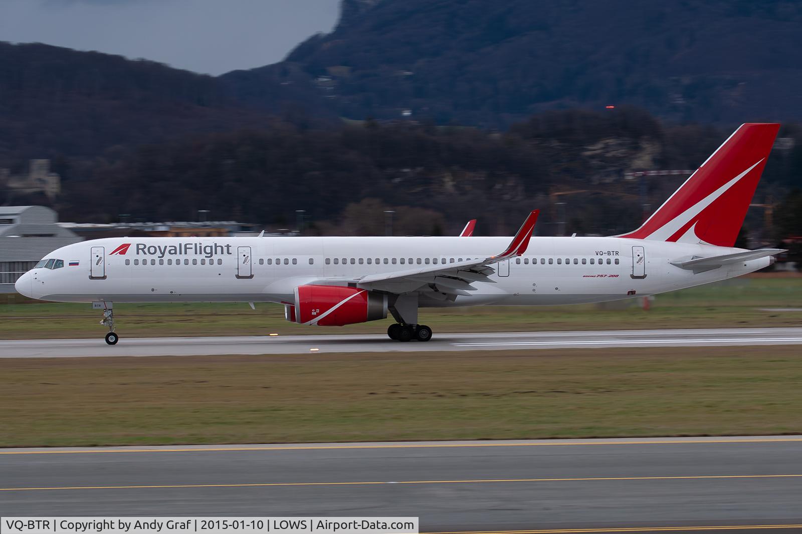 VQ-BTR, 1998 Boeing 757-28A C/N 28171, Royalflight 757-200