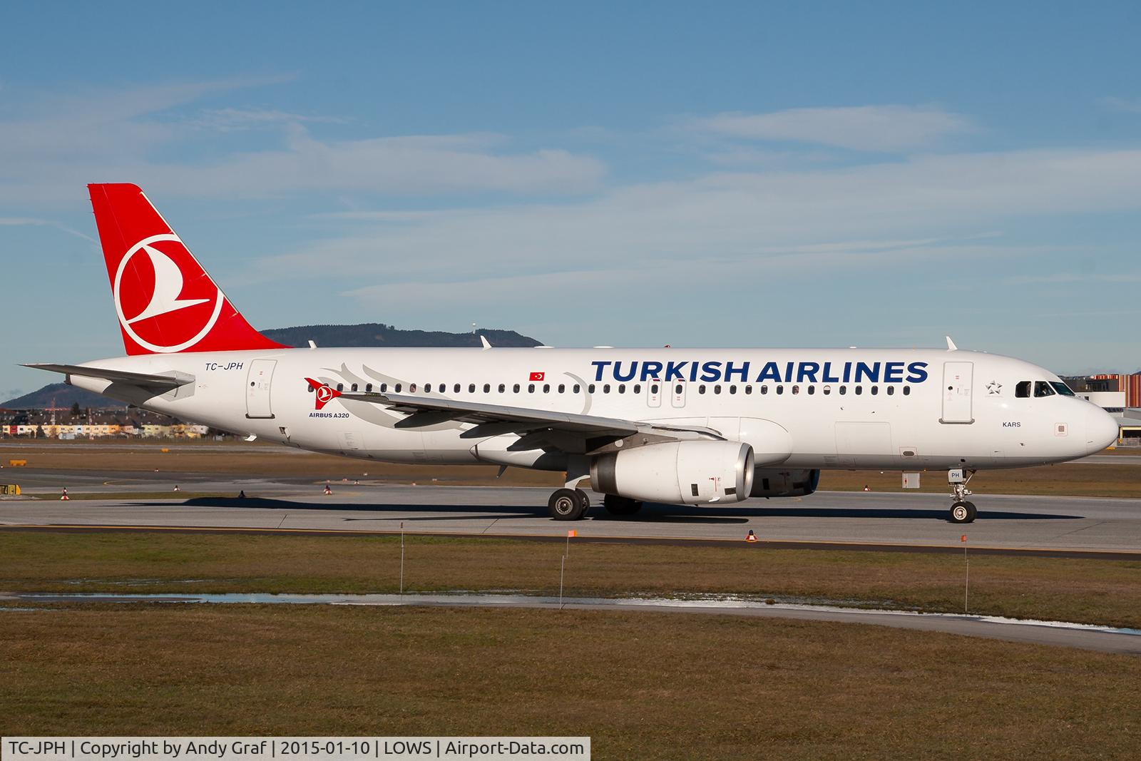 TC-JPH, 2007 Airbus A320-232 C/N 3185, Turkish Airlines A320