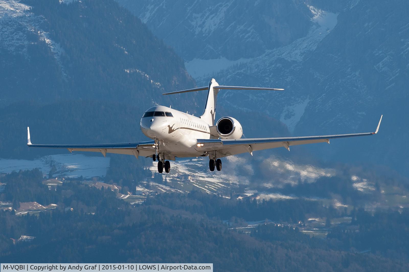 M-VQBI, 2006 Bombardier BD-700-1A10 Global Express C/N 9213, Untitlec BD700