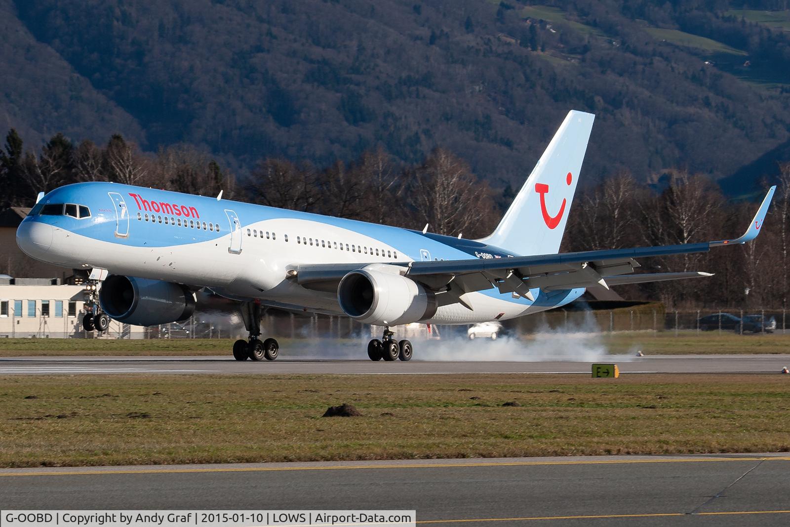 G-OOBD, 2003 Boeing 757-28A C/N 33099, Thomson 757-200