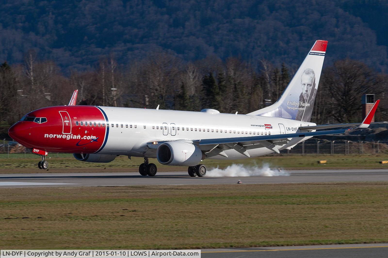 LN-DYF, 2010 Boeing 737-8JP C/N 39004, Norwegian 737-800