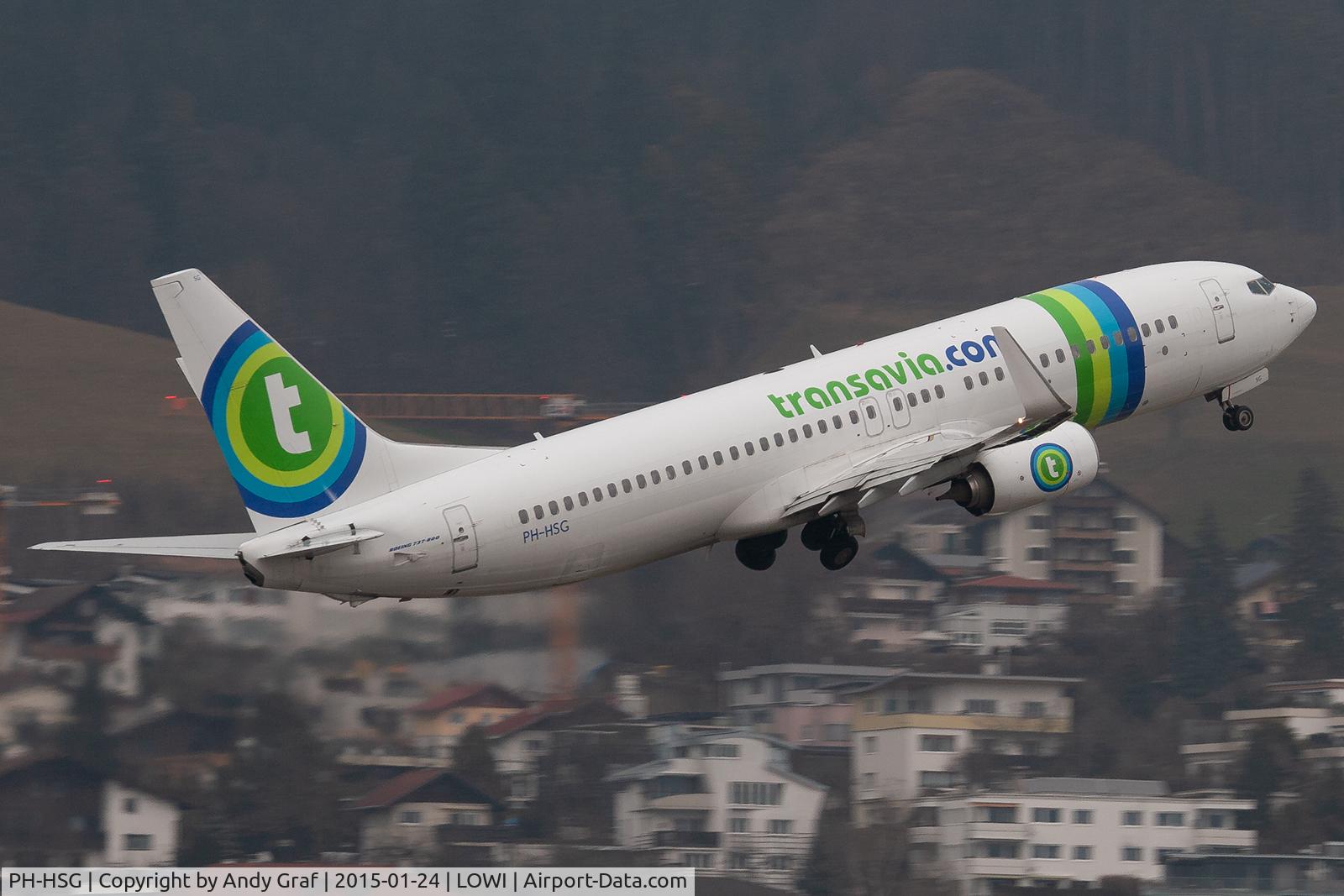 PH-HSG, 2012 Boeing 737-8K2 C/N 39262, Transavia 737-800