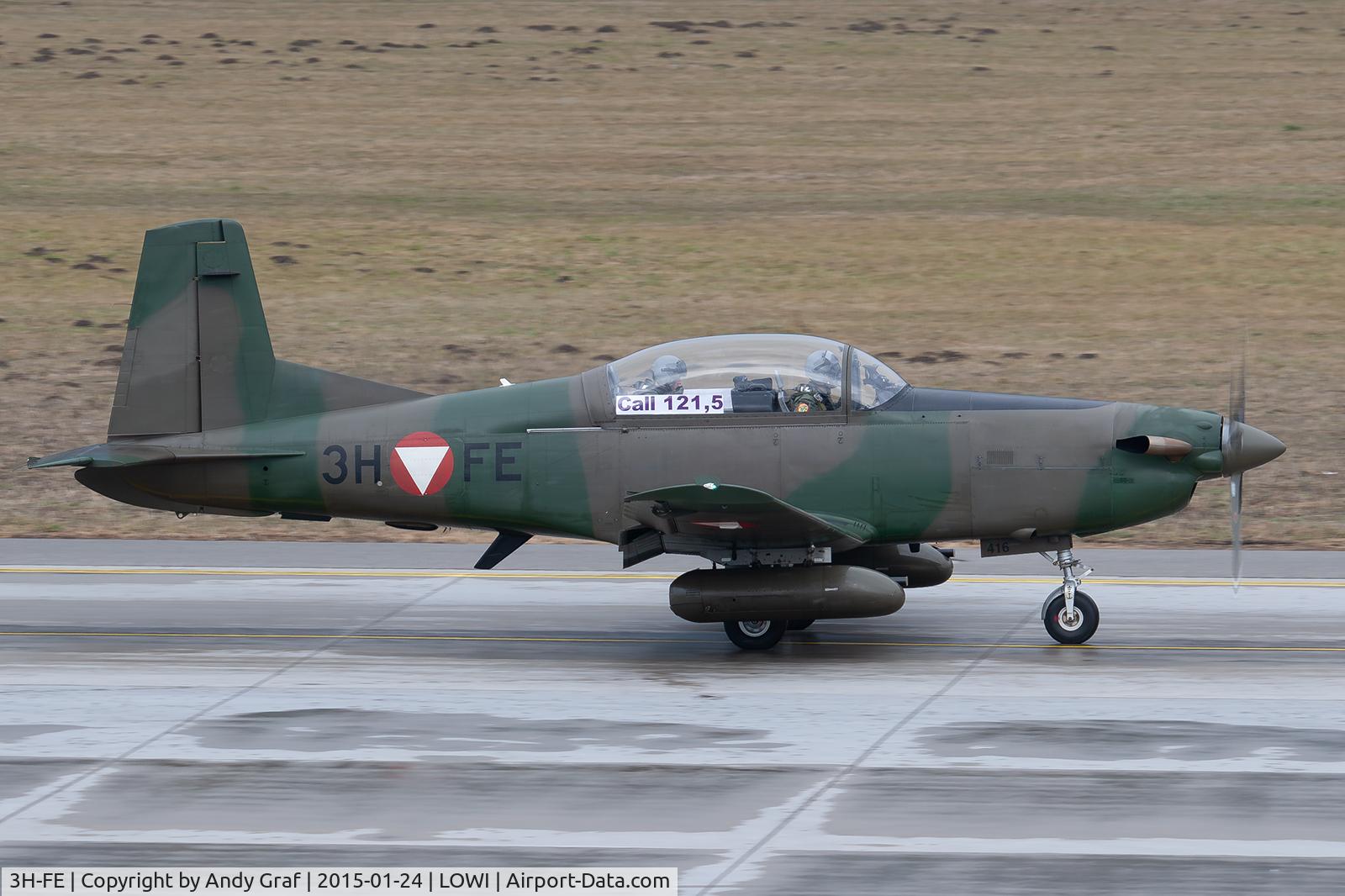 3H-FE, Pilatus PC-7 Turbo Trainer C/N 416, Austrian Airforce PC-7