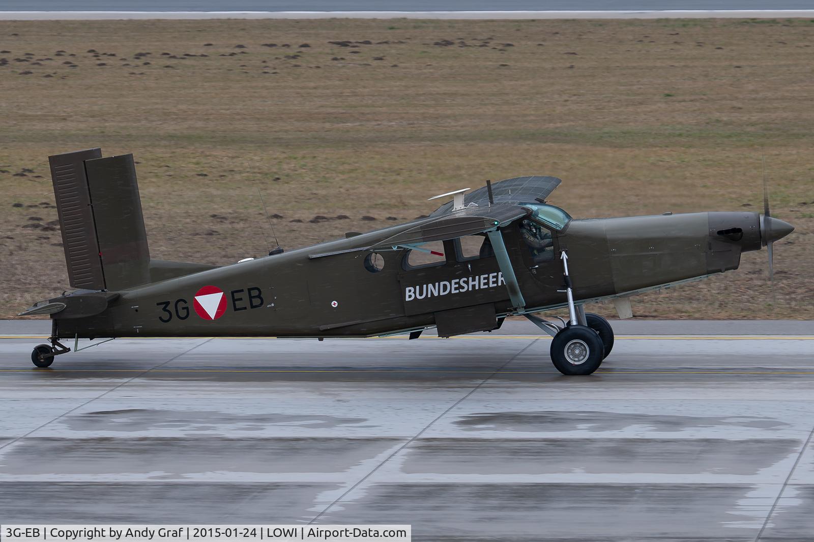 3G-EB, Pilatus PC-6/B2-H2 Turbo Porter C/N 758, Austrian Airforce PC-6