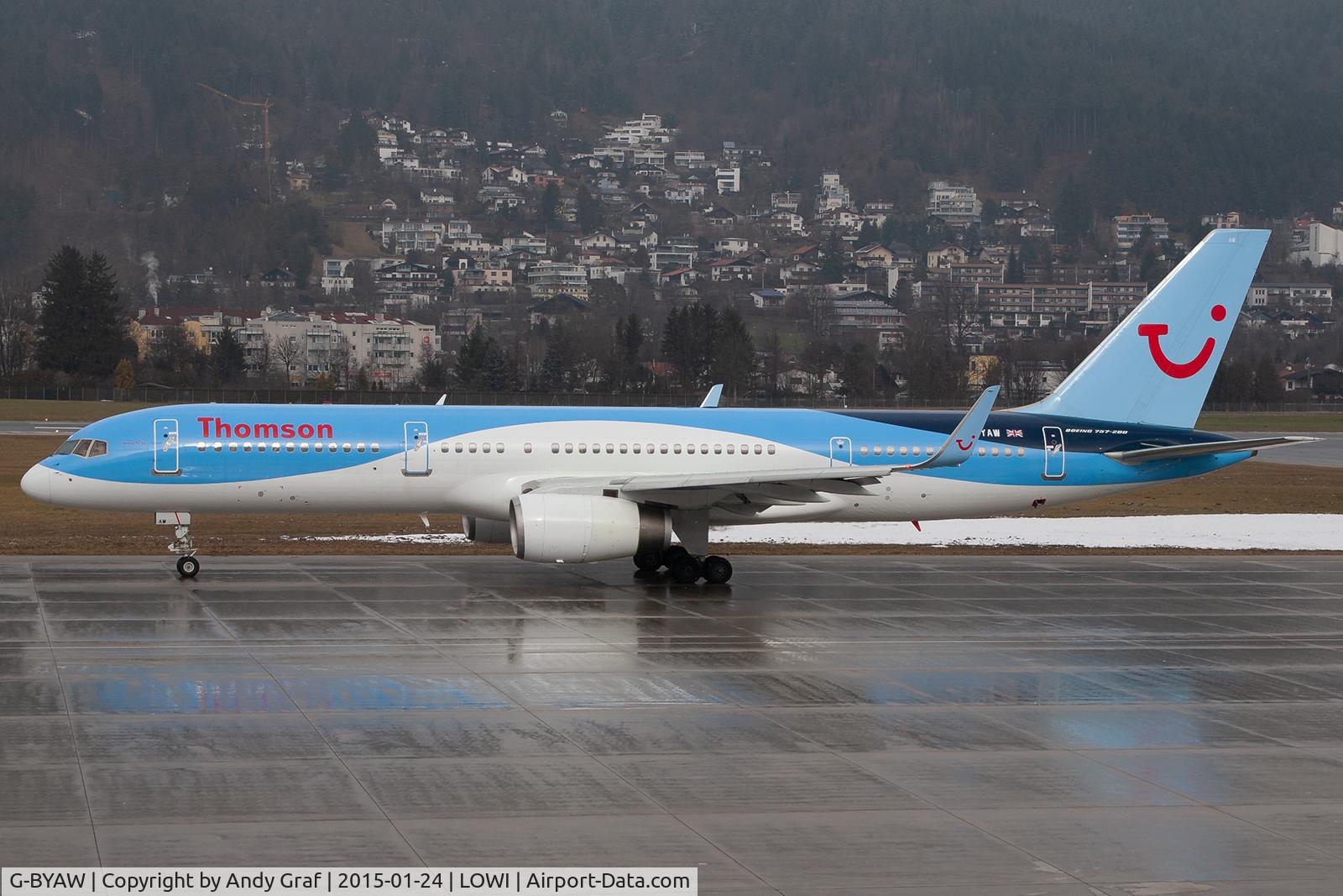 G-BYAW, 1995 Boeing 757-204 C/N 27234, Thomson 757-200