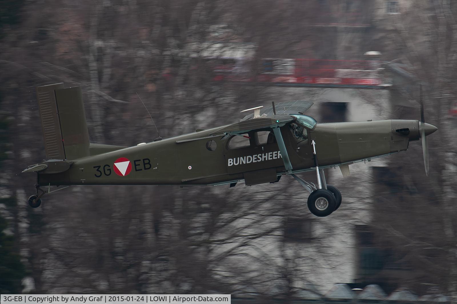 3G-EB, Pilatus PC-6/B2-H2 Turbo Porter C/N 758, Austrian Airforce PC-6