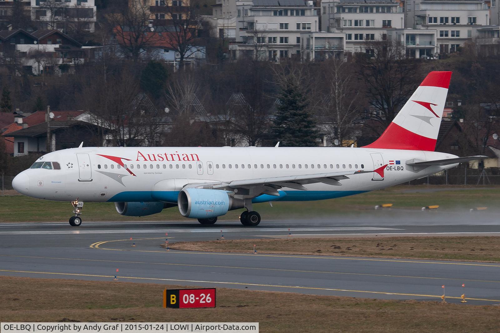 OE-LBQ, 1999 Airbus A320-214 C/N 1137, Austrian A320
