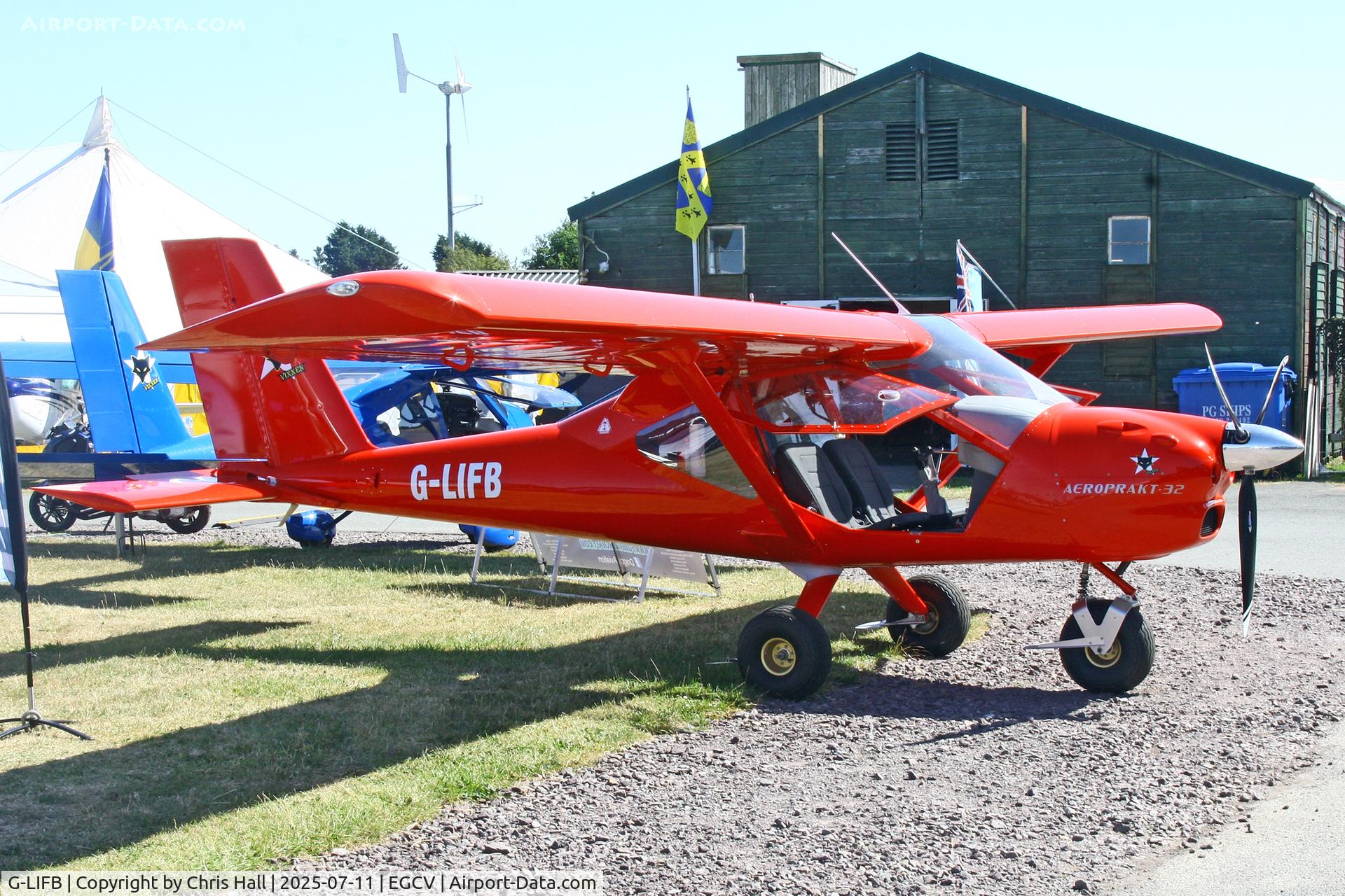 G-LIFB, 2021 Aeroprakt A32 Vixxen C/N LAA 411-15723, Sleapkosh 2025