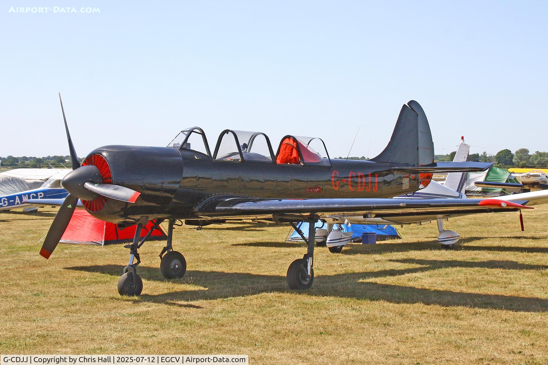 G-CDJJ, 1989 Bacau Yak-52 C/N 899912, Sleapkosh 2025