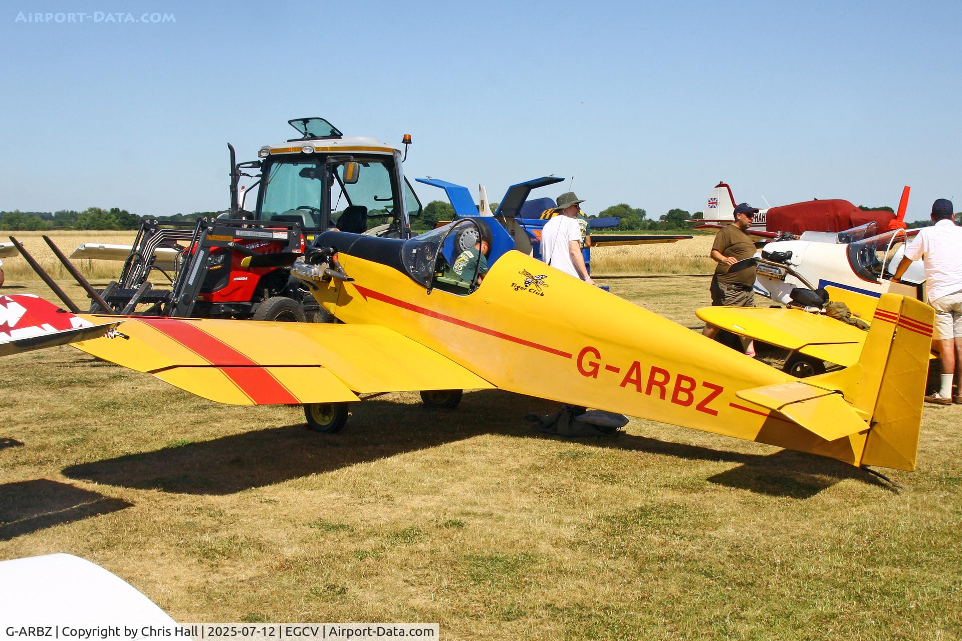 G-ARBZ, 1960 Rollason Druine D.31 Turbulent C/N PFA 553, Sleapkosh 2025