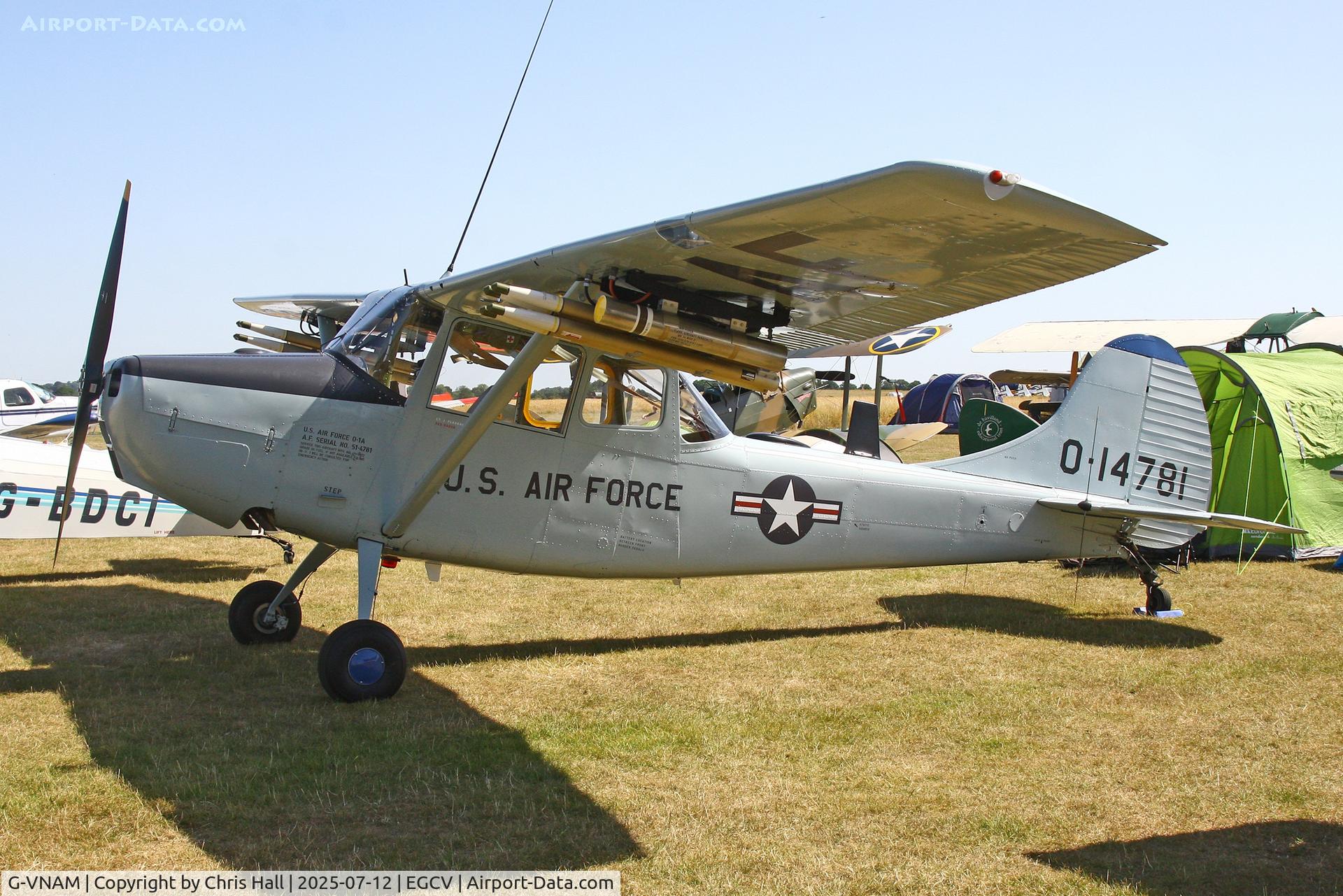 G-VNAM, 1951 Cessna L-19A Bird Dog C/N 21666, Sleapkosh 2025