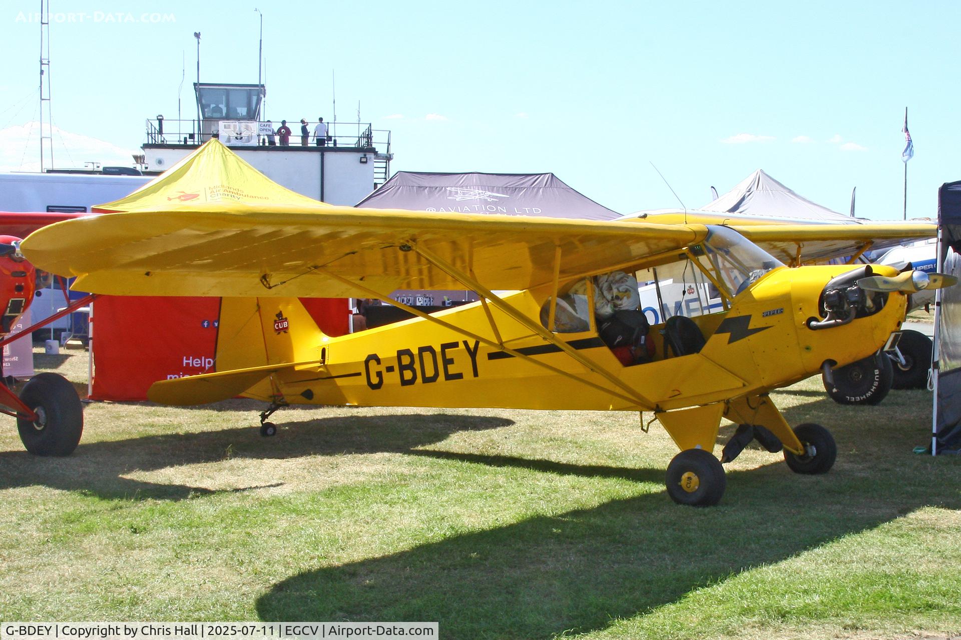 G-BDEY, 1943 Piper L-4H Grasshopper (J3C-65D) C/N 11529, Sleapkosh 2025