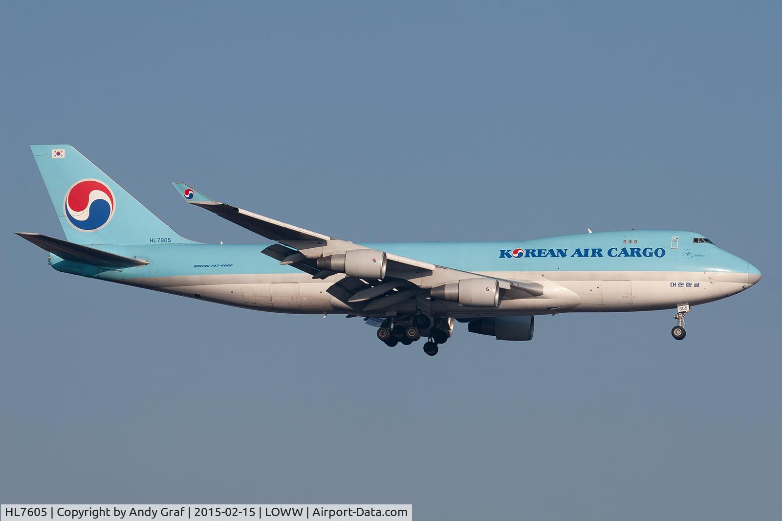 HL7605, 2006 Boeing 747-4B5ERF C/N 35526, Korean Air Cargo 747-400