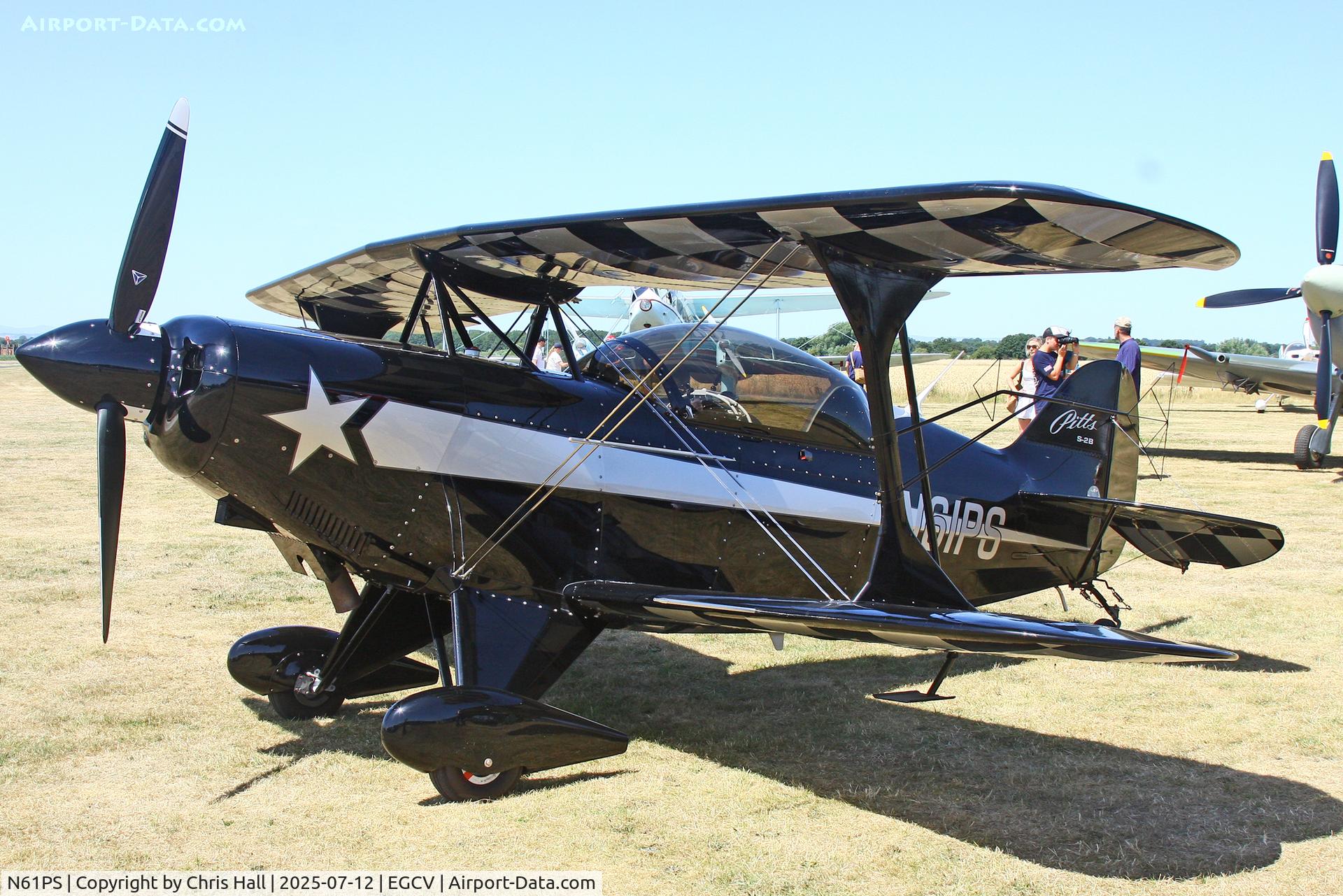 N61PS, 1991 Aviat Pitts S-2B Special C/N 5230, Sleapkosh 2025
