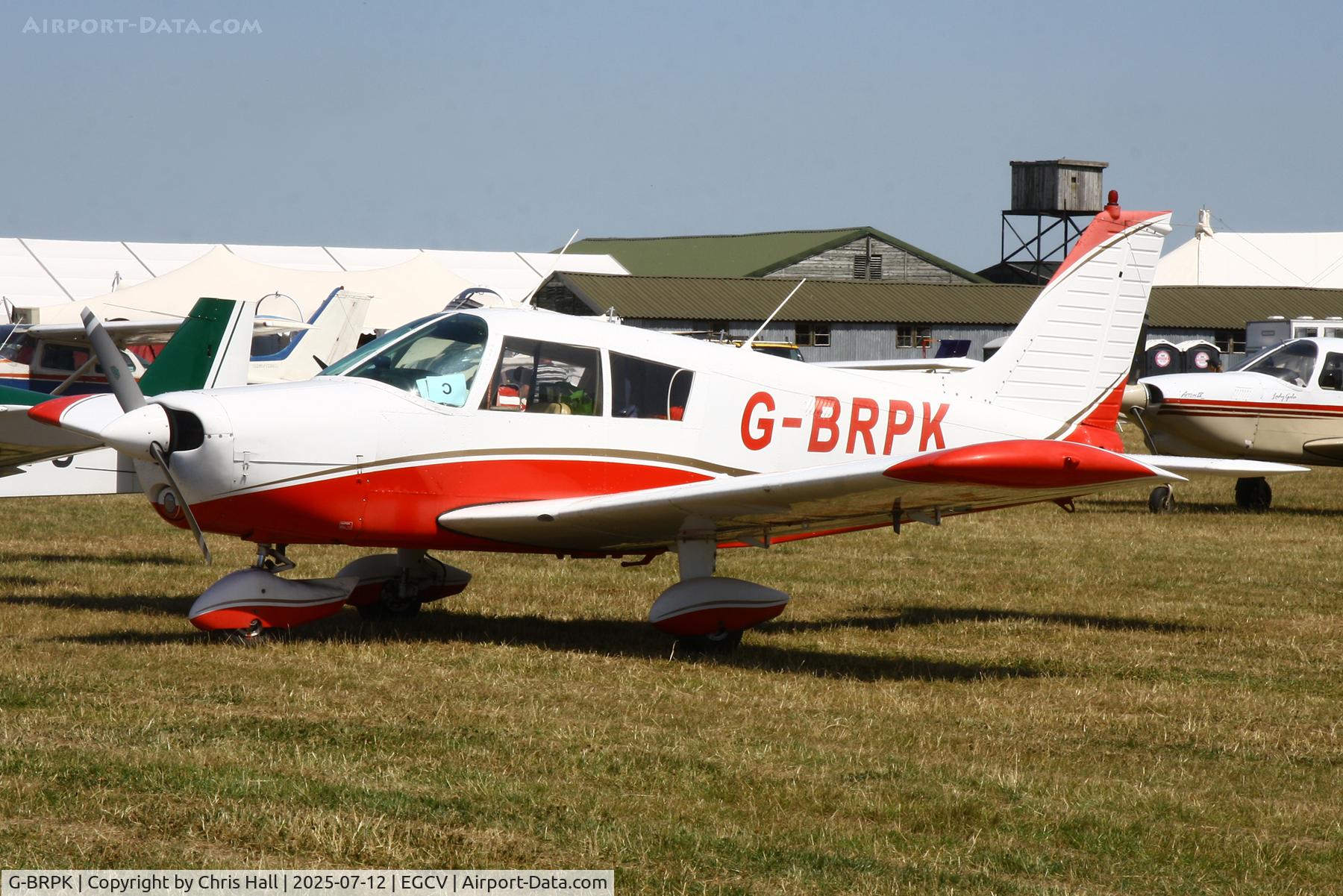 G-BRPK, 1972 Piper PA-28-140 Cherokee C/N 28-7325070, Sleapkosh 2025