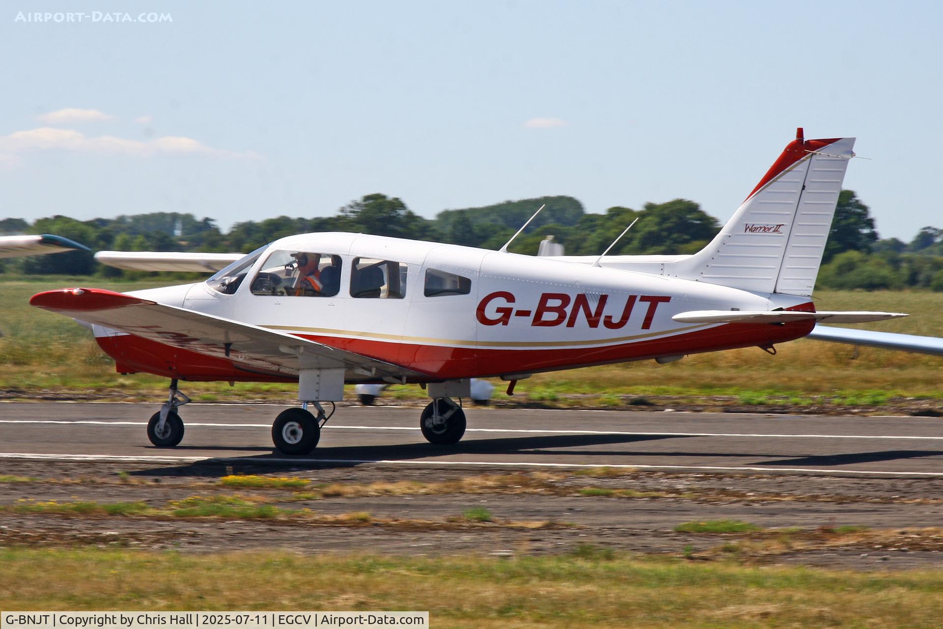 G-BNJT, 1981 Piper PA-28-161 Cherokee Warrior II C/N 28-8116184, Sleapkosh 2025