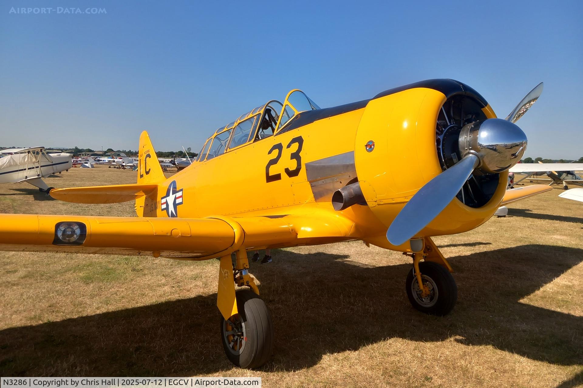 N3286, 1944 North American SNJ-5 Texan Texan C/N 88-15356, Sleapkosh 2025