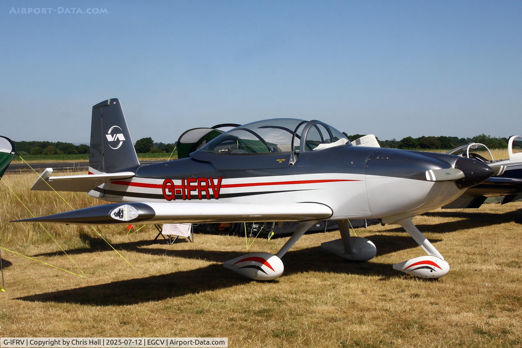 G-IFRV, 2021 Vans RV-8A C/N LAA 303-15792, Sleapkosh 2025