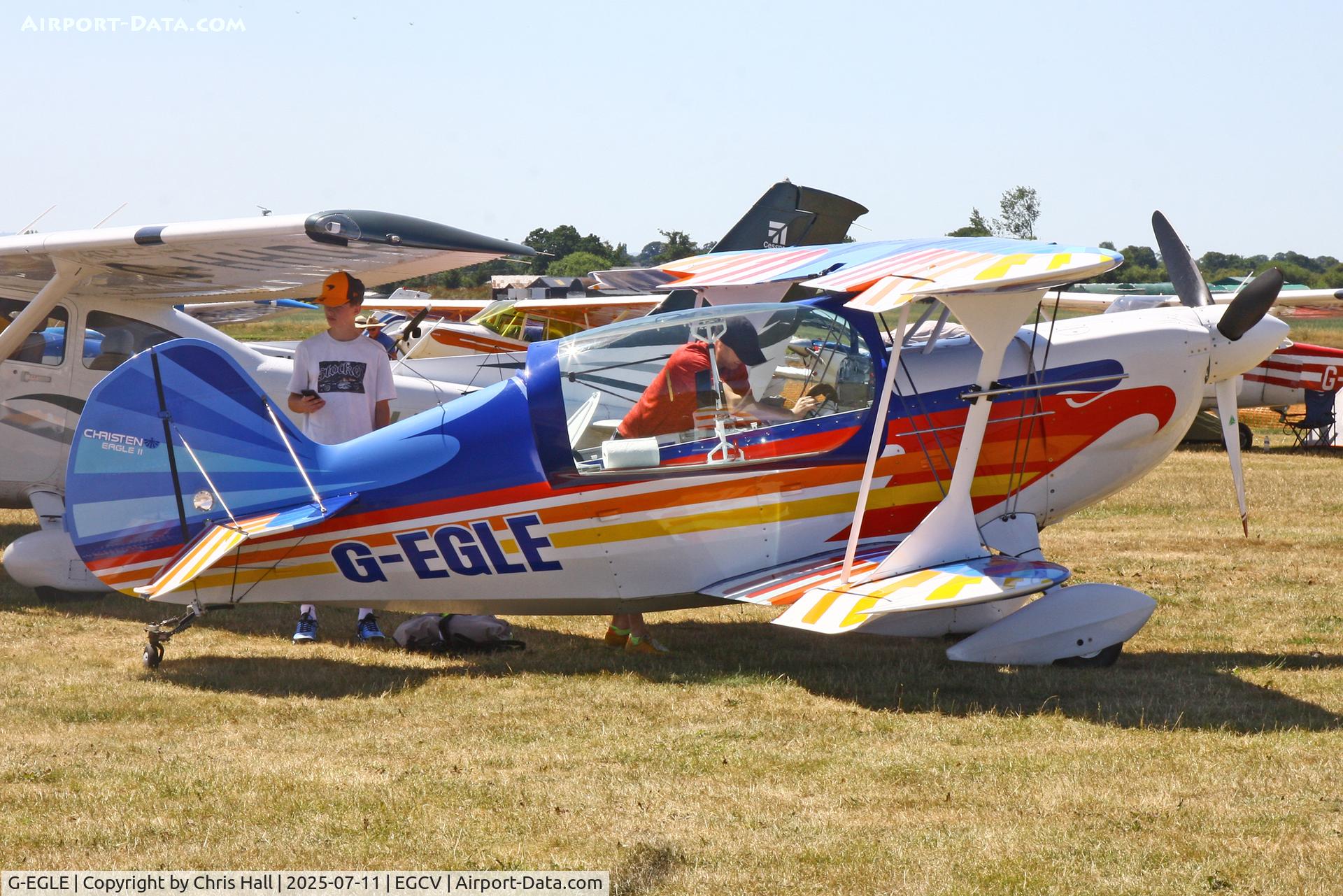 G-EGLE, 1980 Christen Eagle II C/N F0053, Sleapkosh 2025