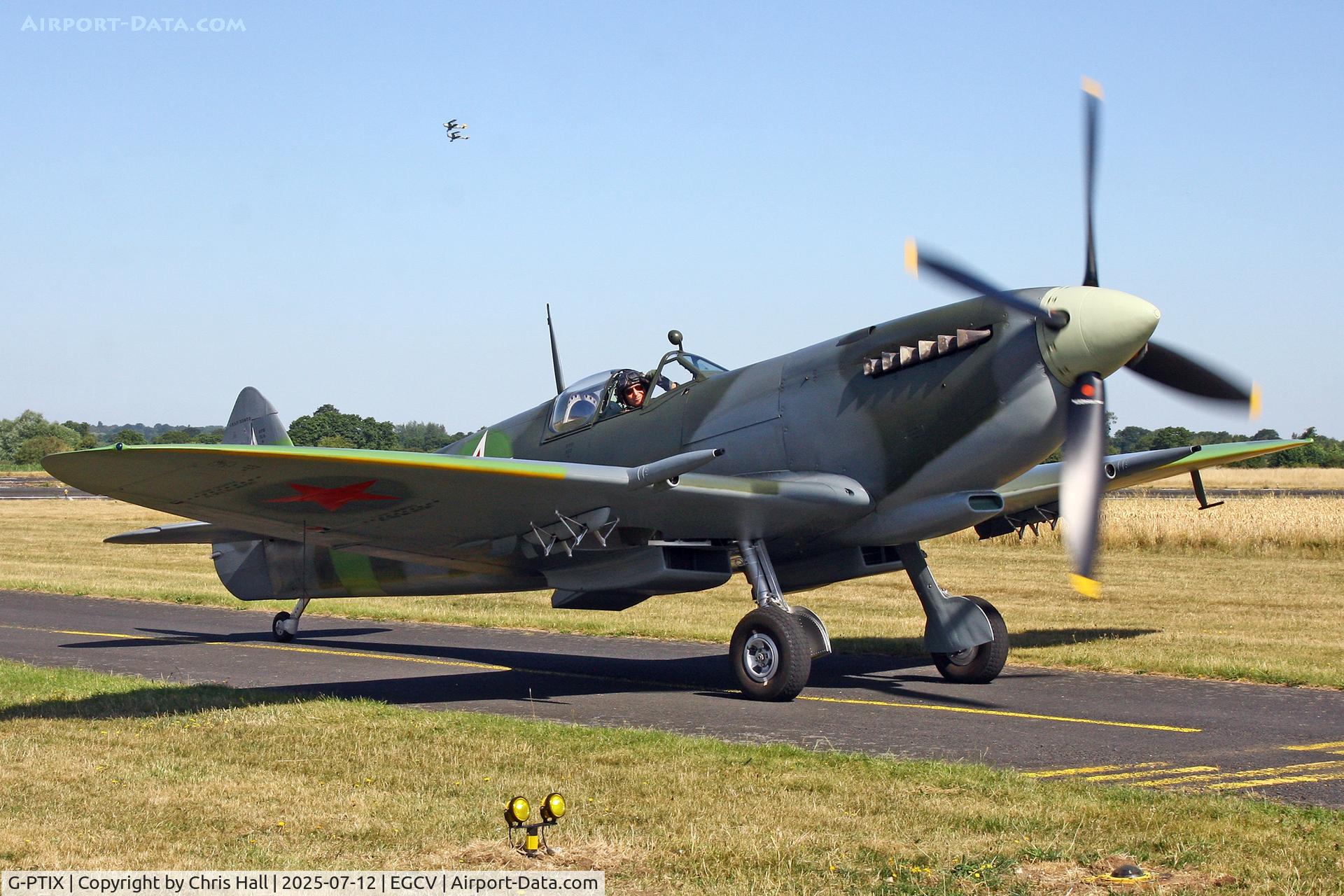 G-PTIX, 1944 Supermarine 361 Spitfire F.IXc C/N CBAF.IX.2922, Sleapkosh 2025