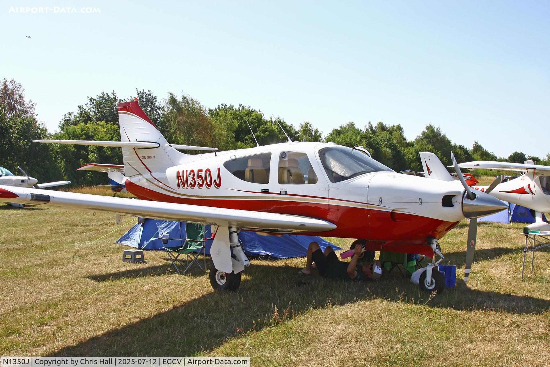 N1350J, 1976 Rockwell International 112B Commander C/N 516, Sleapkosh 2025