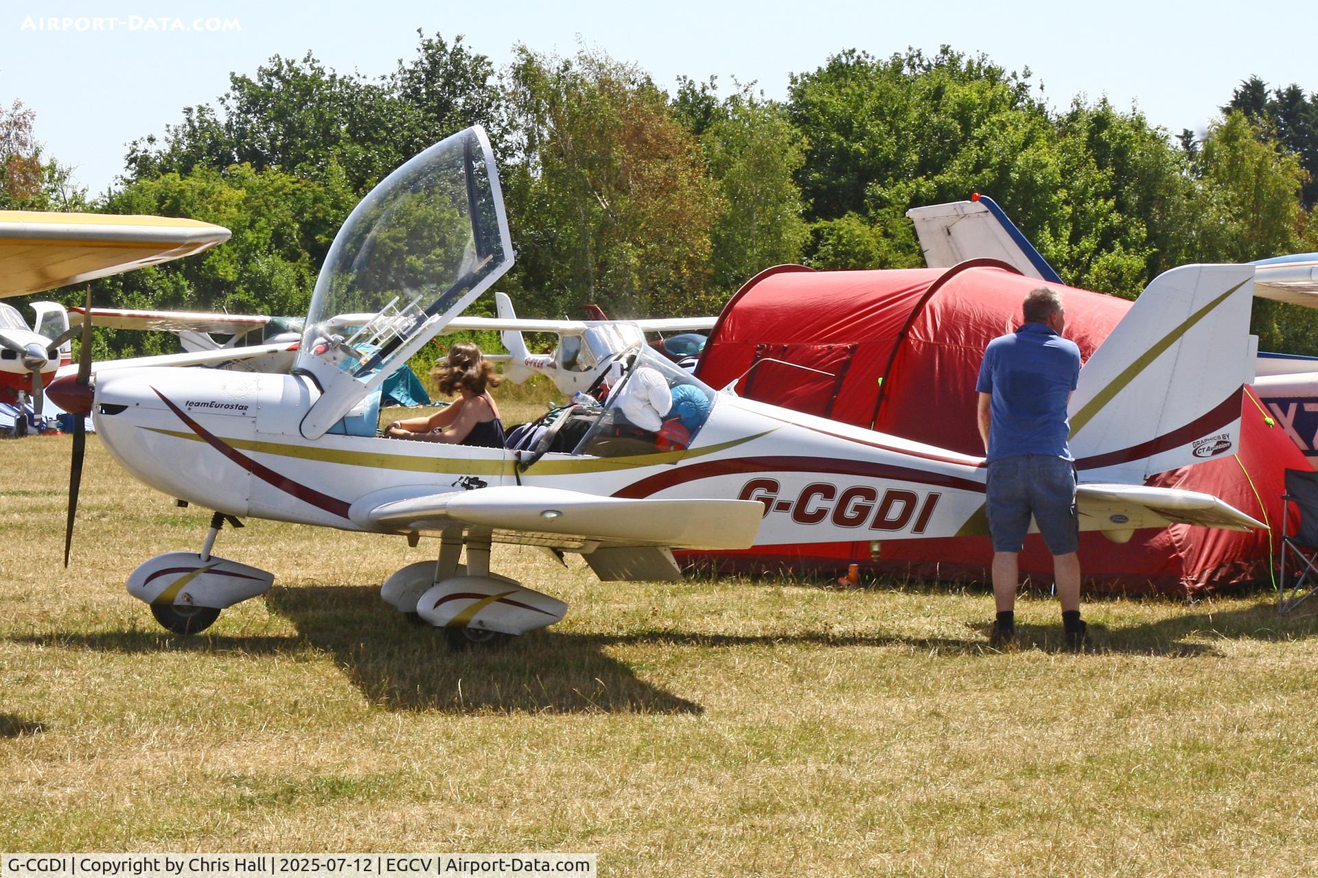 G-CGDI, 2009 Aerotechnik EV-97A Eurostar C/N PFA 315A-14606, Sleapkosh 2025