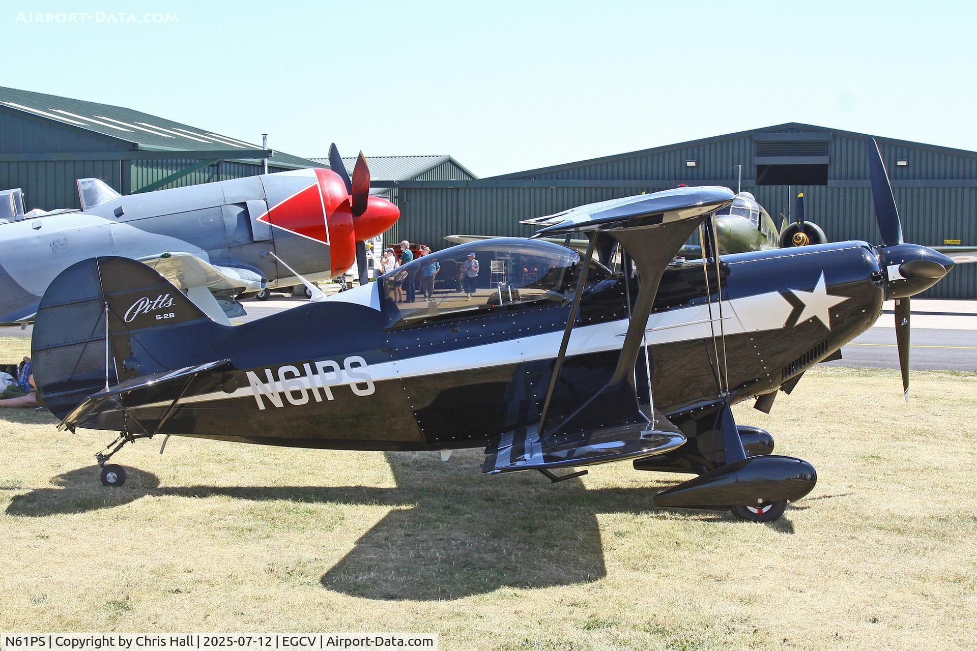 N61PS, 1991 Aviat Pitts S-2B Special C/N 5230, Sleapkosh 2025