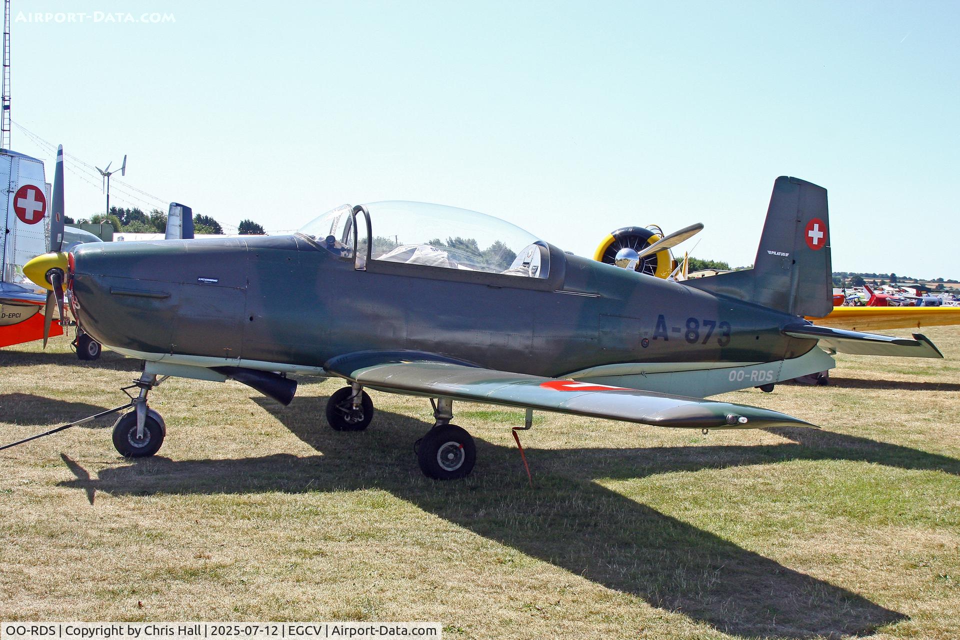 OO-RDS, 1959 Pilatus P3-05 C/N 511-60, Sleapkosh 2025