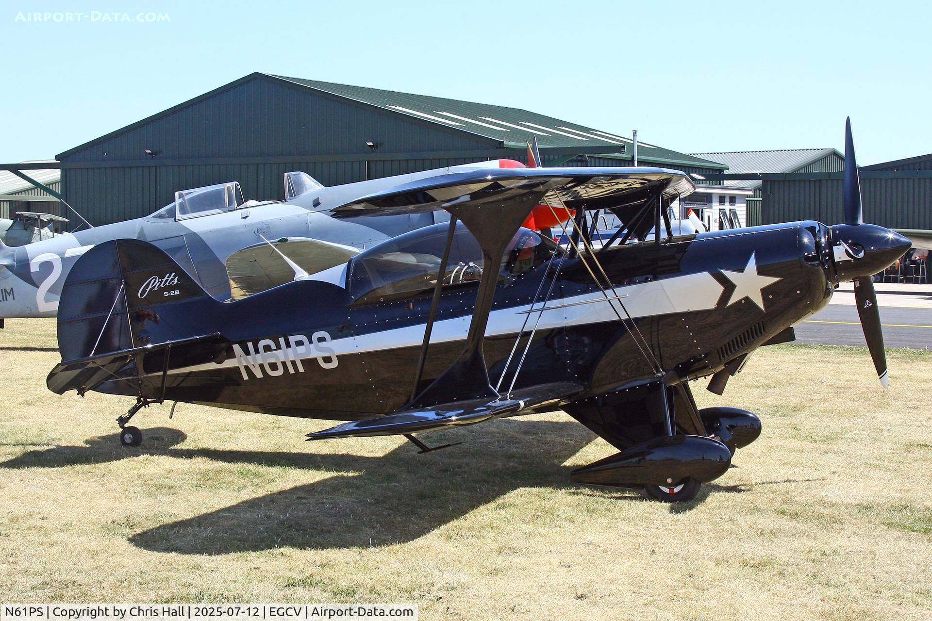 N61PS, 1991 Aviat Pitts S-2B Special C/N 5230, Sleapkosh 2025