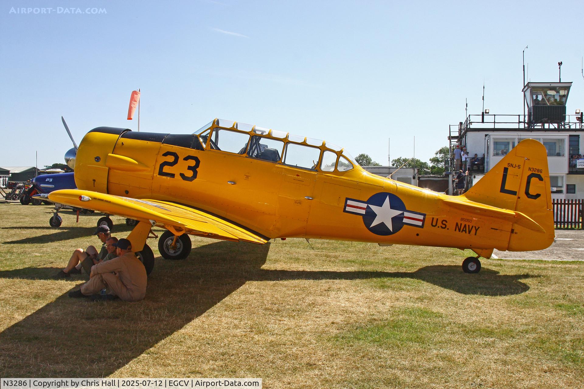 N3286, 1944 North American SNJ-5 Texan Texan C/N 88-15356, Sleapkosh 2025