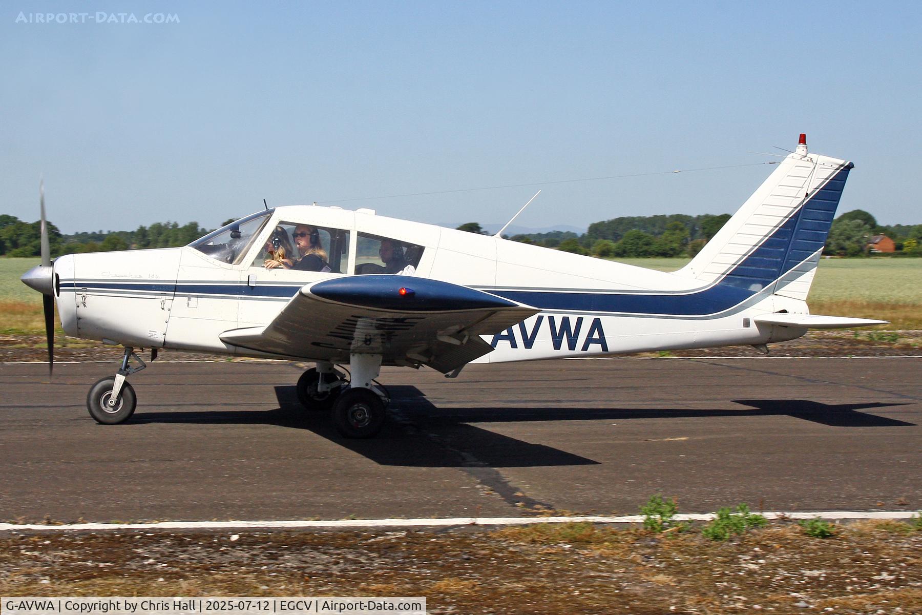 G-AVWA, 1967 Piper PA-28-140 Cherokee C/N 28-23660, Sleapkosh 2025