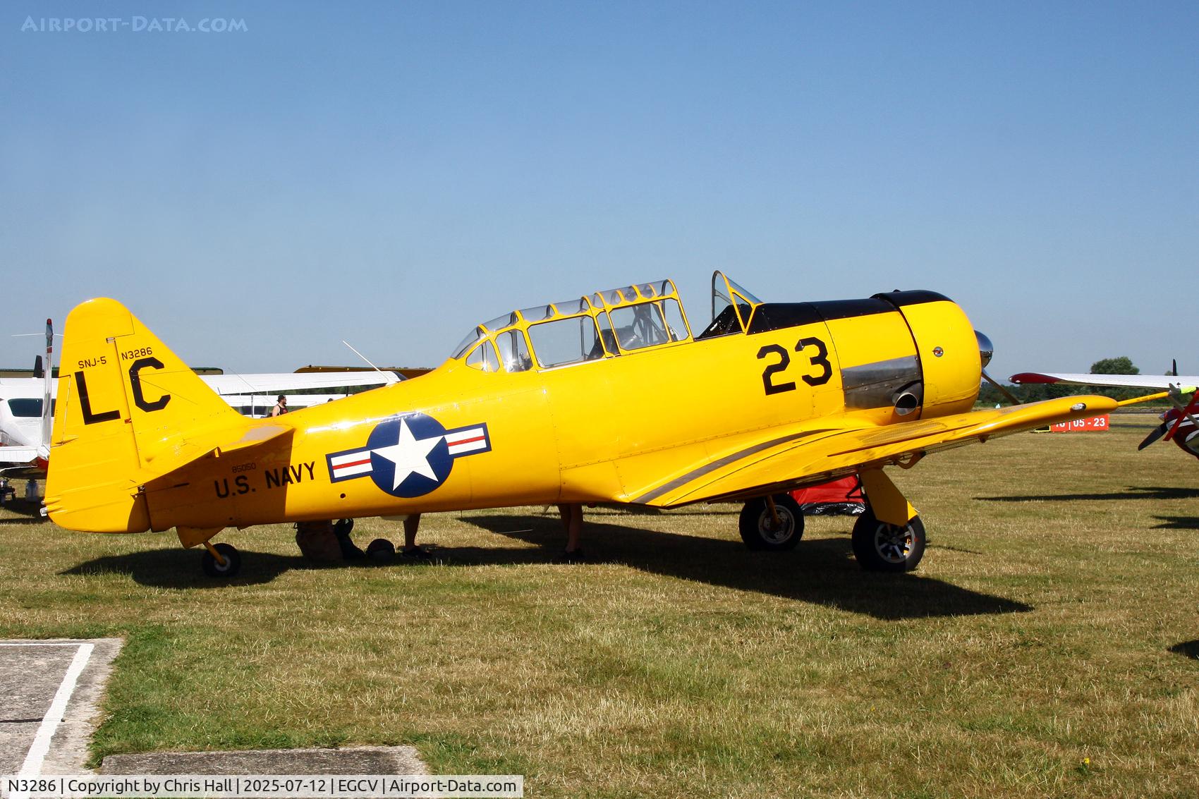 N3286, 1944 North American SNJ-5 Texan Texan C/N 88-15356, Sleapkosh 2025
