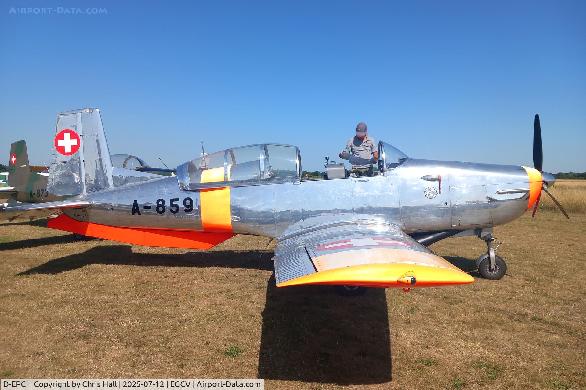 D-EPCI, 1959 Pilatus P3-05 C/N 497-46, Sleapkosh 2025